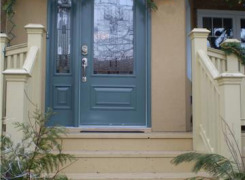 Front entry porch addition