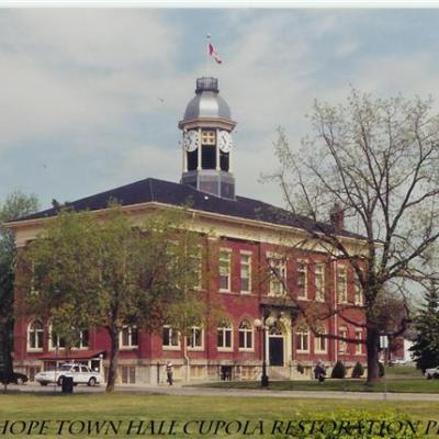 Port Hope Town Hall - Cupola Restoration Project