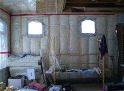 New addition insulation stage