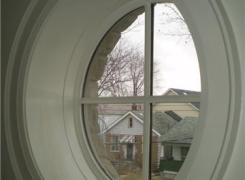 Circular front window