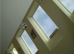 Third floor skylights