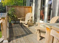 New deck & privacy screen